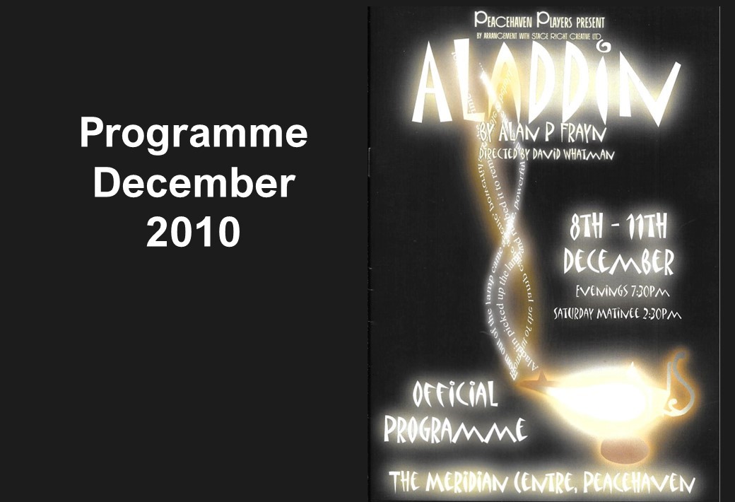 Programme:Aladdin 2010
